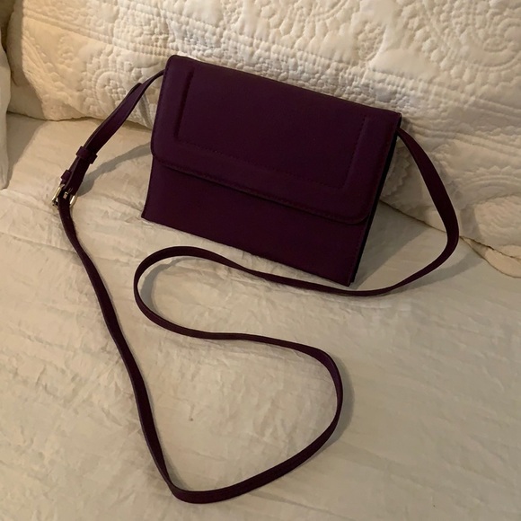 6. Handbag / Shoulder bag in Purple - Picture 2 of 12